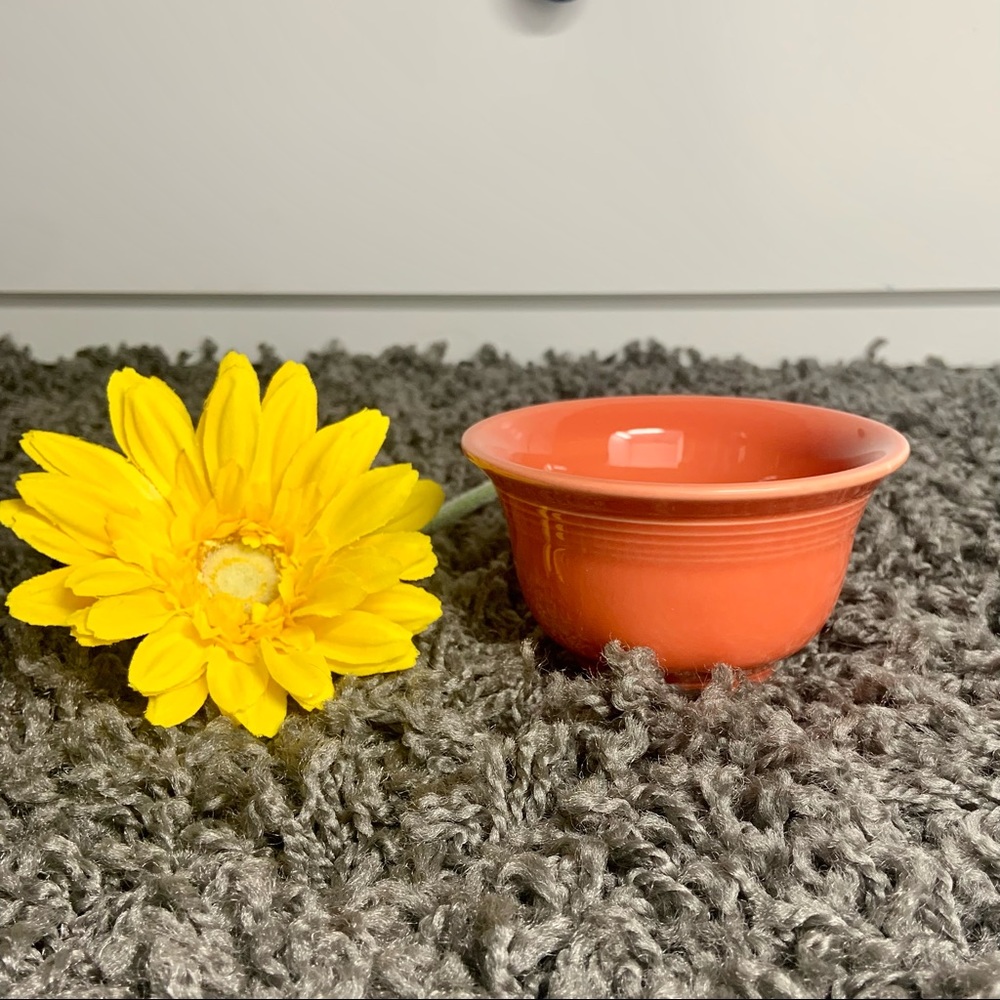 Fiestaware Persimmon Bullion Bowl